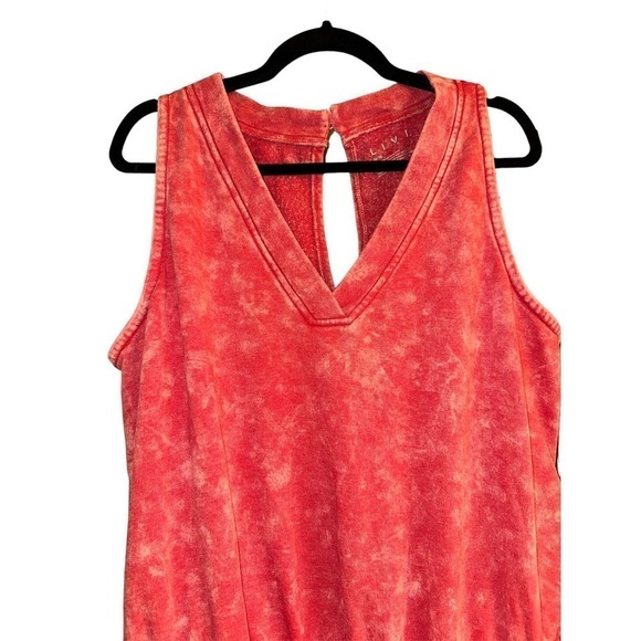 Lane Bryant LIVI Fleece Capri Length Jumpsuit NWT Size 14/16 - Picture 3 of 7